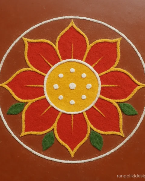 Paint rangoli